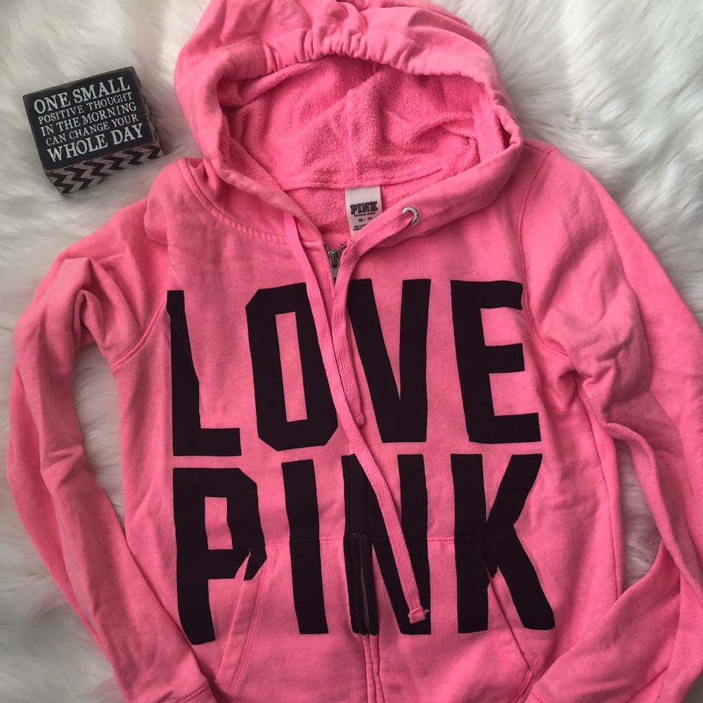 Victoria’s Secret PINK zip up hoodie💕